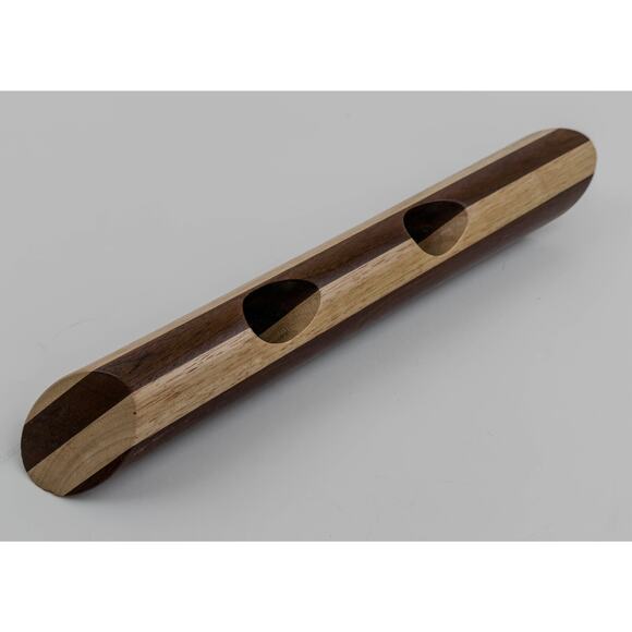 Bottle Dock Balancing Wine Bottle Holder Stand Laminated Hardwood Bar Decor Gift - Picture 2 of 6